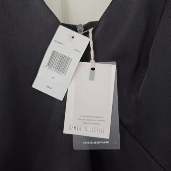 C/MEO Collective Waiting for You Dress Black S NWT - Picture 15 of 15